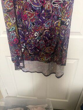 Multicolored Paisley Short